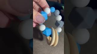 Silicone baby rattle