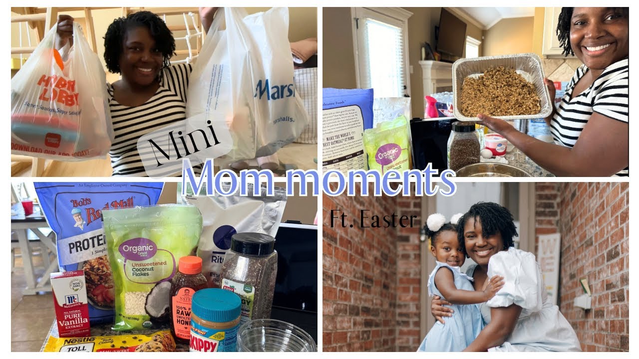 Lesson plan l Garden l Dinner l Homemade granola bites l Mom of 2