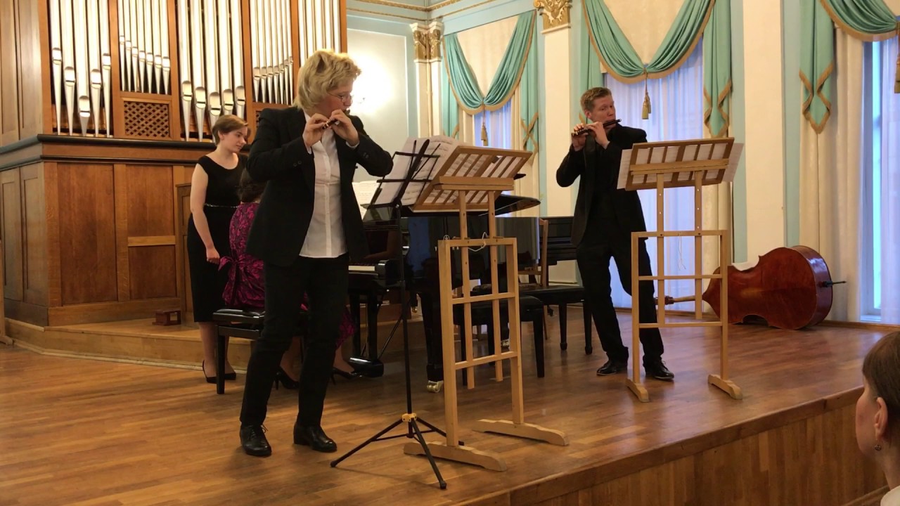 Johannes Donjon Tracoline pour deux flute piccolos YouTube