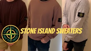 Stone Island Casual Sweatshirts for Fall/Winter Try On