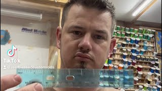 Decorative Wrap 4axis chevron made simple. (Tutorial) Custom rod building. Profile