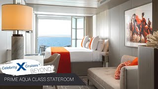Celebrity Beyond Prime Aqua Cl Stateroom Full Walkthrough Tour & Review 4K Celebrity Cruises