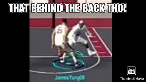 THAT BEHIND THE BACK THO! |NBA 2K Mobile:THE CREWS