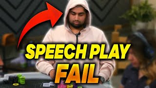 Nik Airball Tries Speech Play & Gets Owned