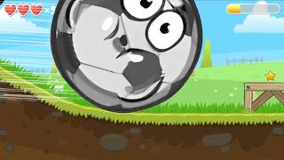 All Level OMG Big Soccer Ball vs Small Bosses in Red ball 4 Green Hills screenshot 1