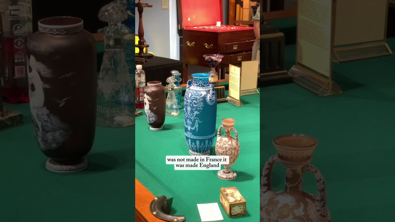 Thomas Webb & Sons Cameo Luna Vase by George Woodall