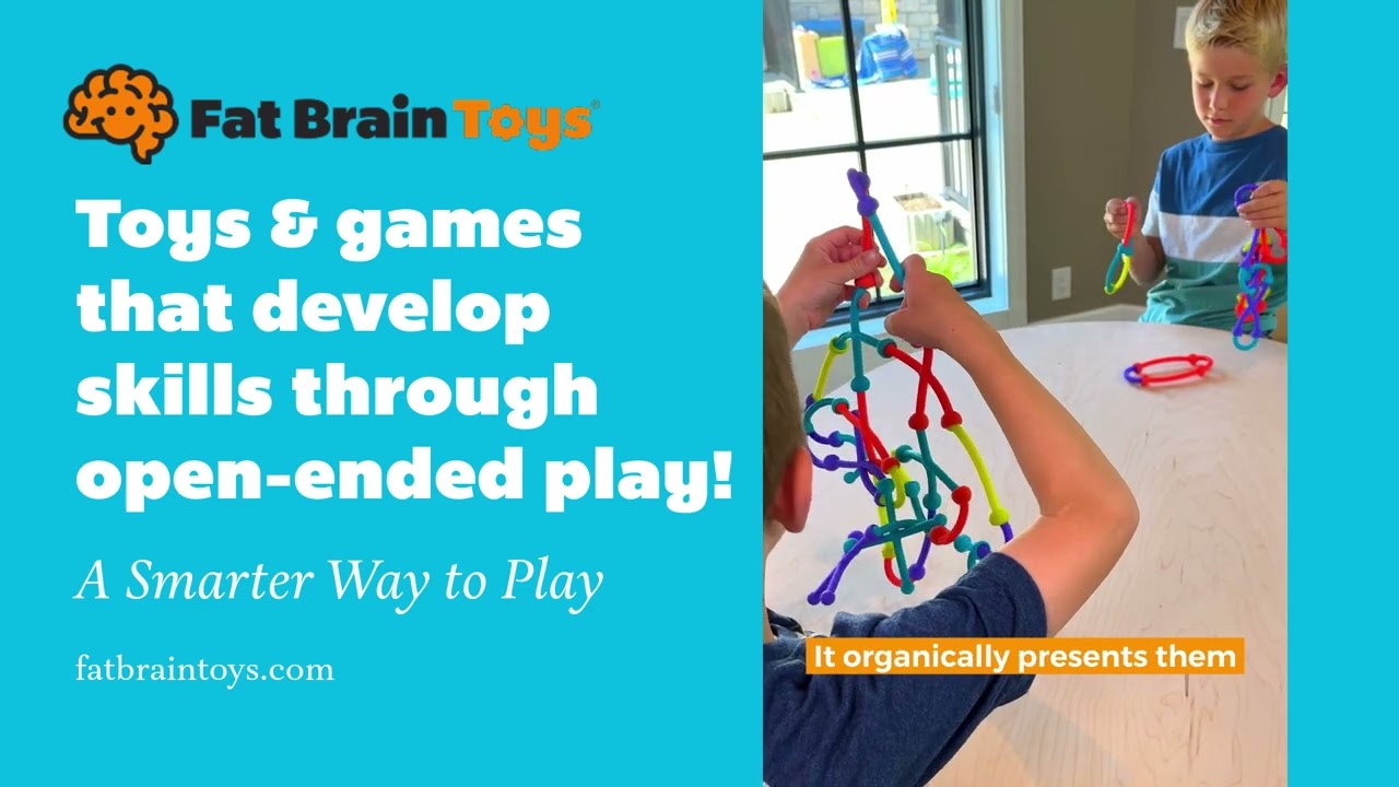 Develop Skills Through Open-Ended Play from Fat Brain Toys