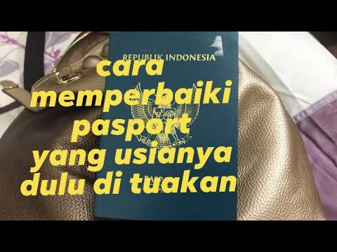 Video: Cara Mengganti Paspor Lama Old