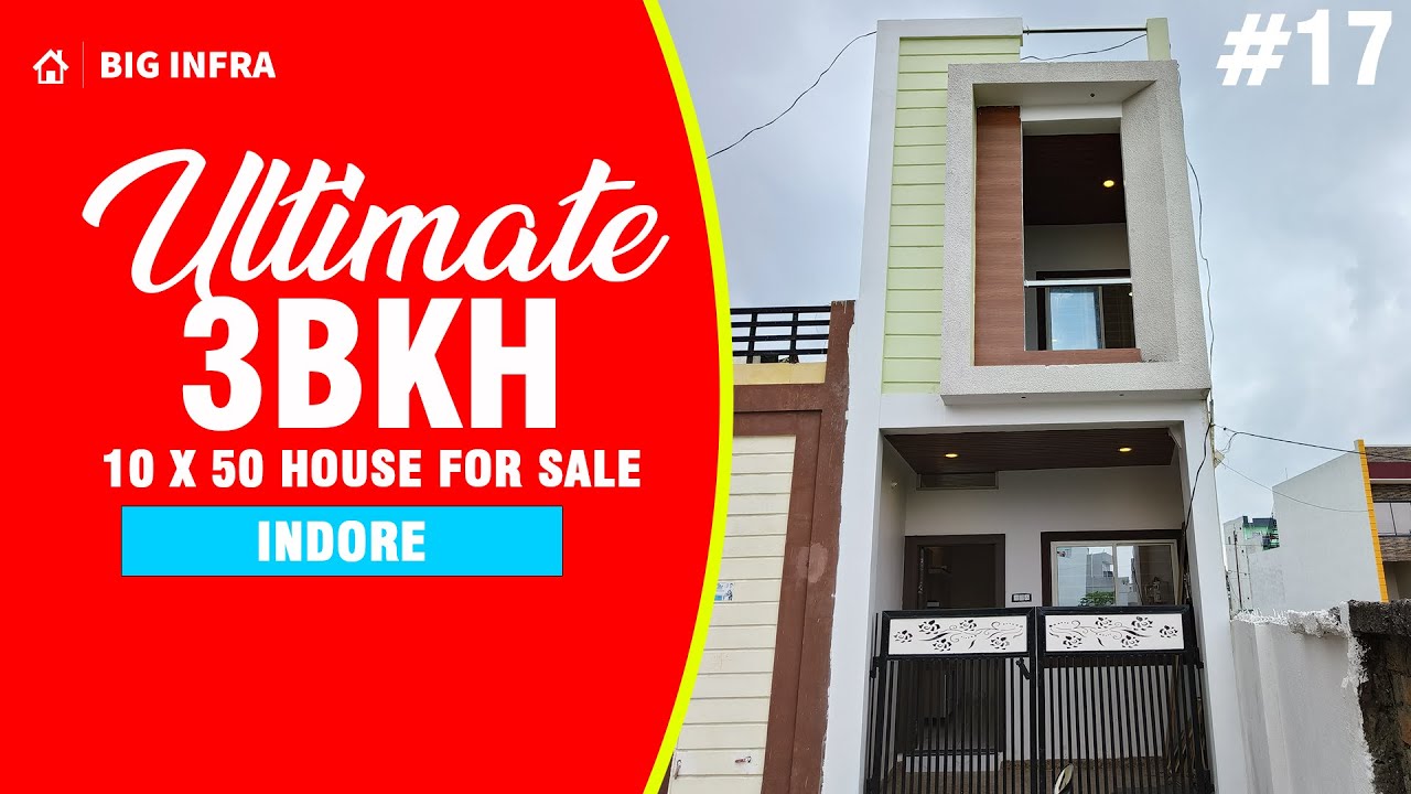 10 X 50 House Planning East Facing