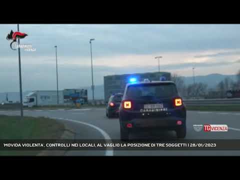 'MOVIDA VIOLENTA', CONTROLLI NEI LOCALI, AL VAGLIO LA POSIZIONE DI TRE SOGGETTI | 28/01/2023