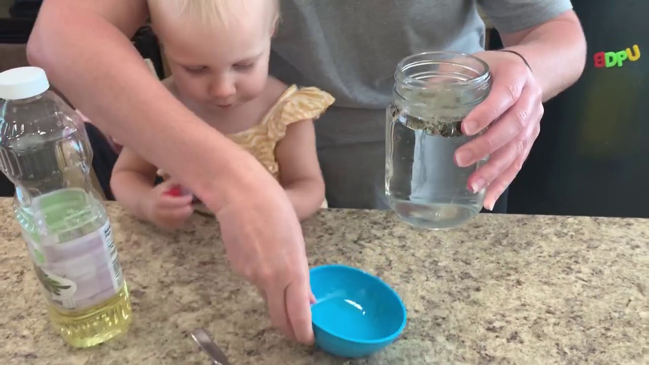 IDCs At Home Sensory Activities: Fireworks in a jar