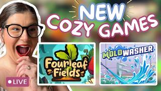 Trying out new cozy games | Fourleaf Fields & Moldwasher