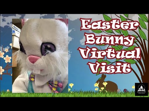 Easter Bunny Virtual Visit by Bolden/Moore Library - April 3, 2021