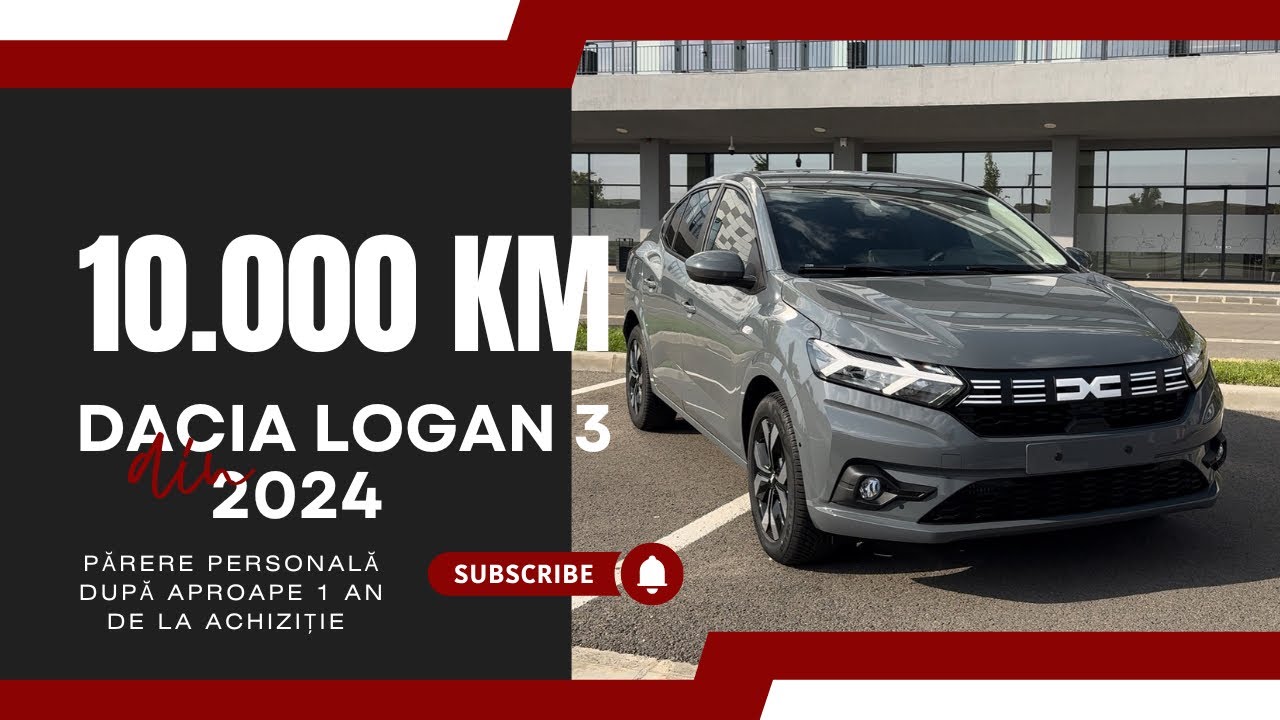 🚗 Un an și aproape 𝟭𝟬.𝟬𝟬𝟬 𝗸𝗺 cu 𝗗𝗮𝗰𝗶𝗮 𝗟𝗼𝗴𝗮𝗻 𝗜𝗜𝗜 𝟮𝟬𝟮𝟰 | A sosit momentul despărțirii! 😢👋 #dacialogan 