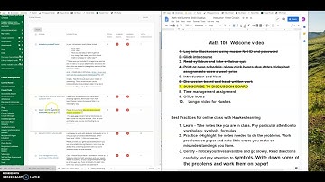 Math 106 Welcome Summer 2020