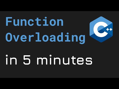 #25 Function overloading in C++ programming (Hindi)