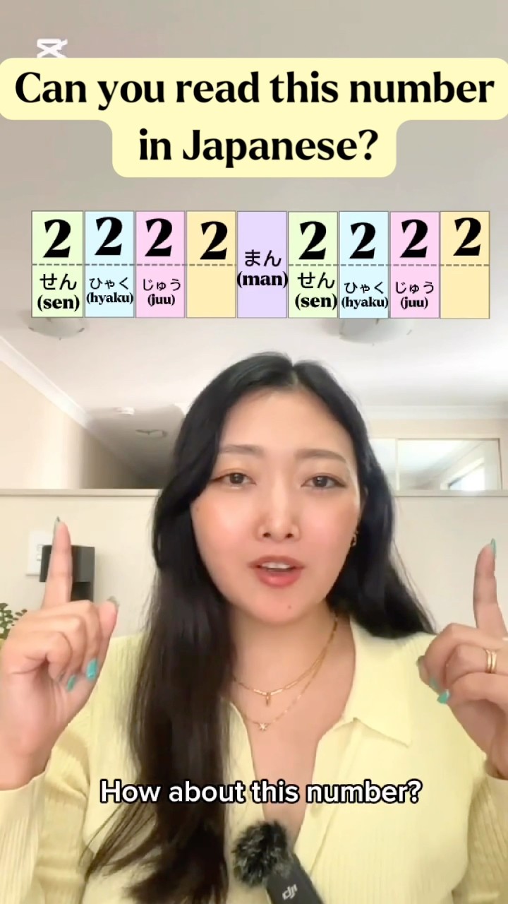 Can you read this number in Japanese? 🤔🇯🇵 #japaneselanguage
