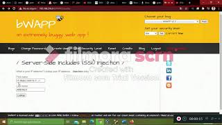 A1 Server Side Includes SSI Injection