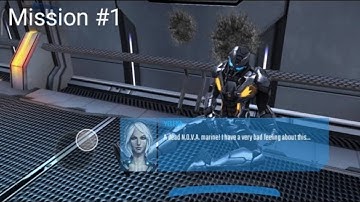 N.O.V.A legacy - Gameplay (Rude awakening) walkthrough Mission #1 by GAMER DHRUV