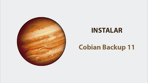 Instalar Cobian Backup 11