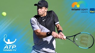 Del Potro, Coric, Zverev reach quarter-finals | Miami Open 2018 Fourth-Round Highlights