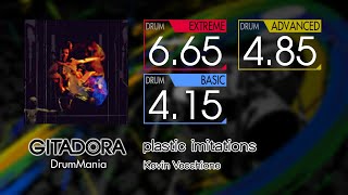 【GITADORA】 plastic imitations (EXTREME ~ BASIC) Drum
