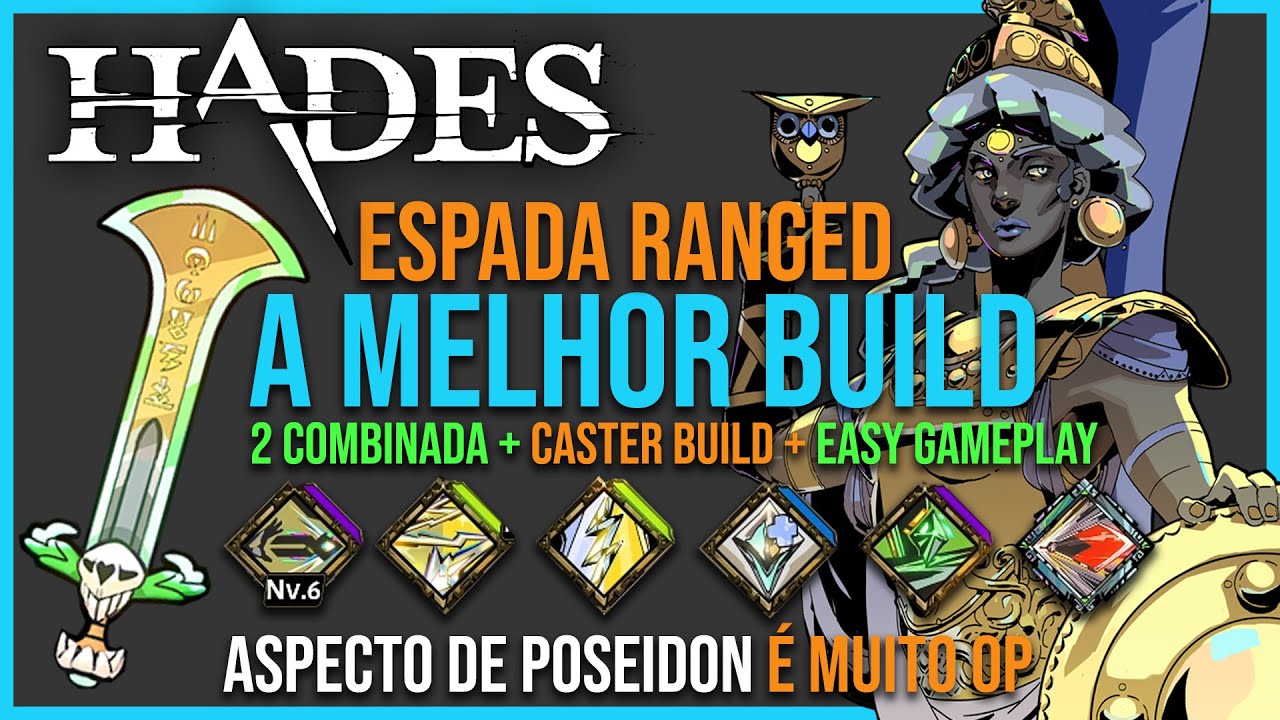ASPECTO DE POSEIDON É MUITO OP E CONFORTAVEL DE SE JOGAR - Hades