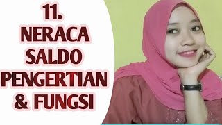 11. PENGERTIAN DAN FUNGSI NERACA SALDO
