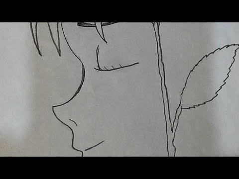 How to draw an anime girl in easy way