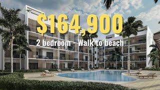 Punta Cana Apartments for Sale 2026 | 2 Bedroom Walk to Beach for $164,900