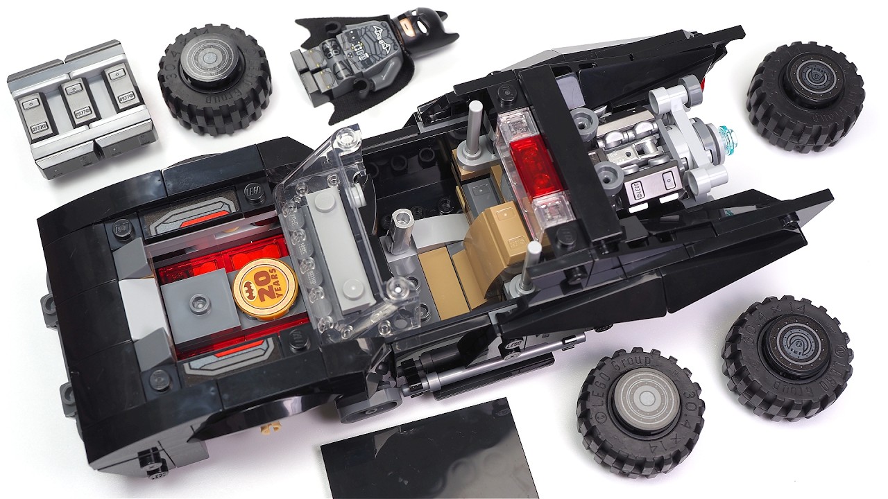 LEGO Batman: Legacy of the Dark Knight | LEGO Batman 76332 The Batman Batmobile - LEGO Speed Build