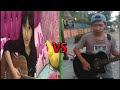 Merindukanmu cover versi pengamen Jogja versus versi Alyssa dezek