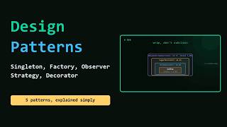 Information Design Patterns Explained: Singleton, Factory, Observer, Strategy, Decorator News