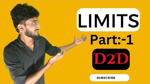 Limits-I | Applied Maths | Diploma Maths | Diploma Second Semester