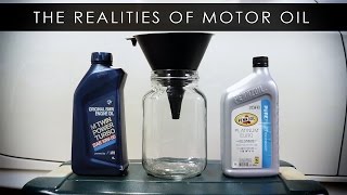 Motor Oil | Fine Print and Misconceptions