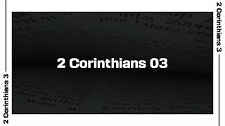 2 Corinthians 3 Bible Reading | NIV