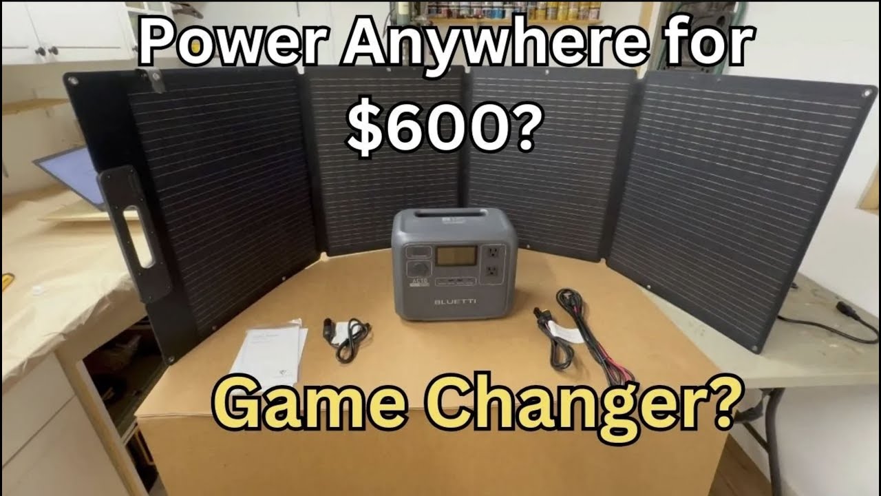 Best $600 Solar Generator？ Unboxing the BLUETTI AC70 + Solar Panel