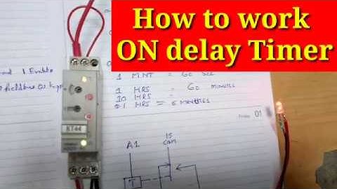 ON DELAY TIMER WORKING MAKE-OMRON,MODEL NO- H3DS-AL