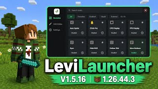 LeviLauncher V1.5.16 For MCPE 26.44 | BEST MCPE MOD LAUNCHER screenshot 2