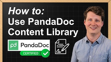 How to Use PandaDoc’s Content Library to Save Time (2025 PandaDoc Tutorial)