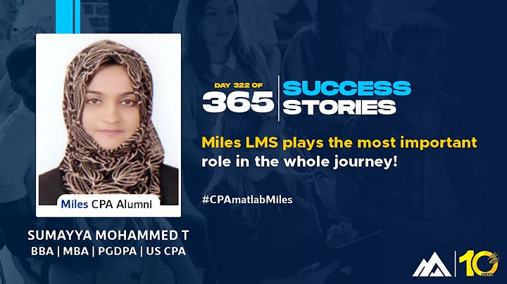 Day 322 | 365 days, 365 success stories (2021) | S...