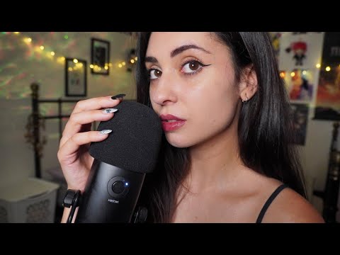 ASMR 🤍 MOUTH SOUNDS intensos muy cerca del micro💋