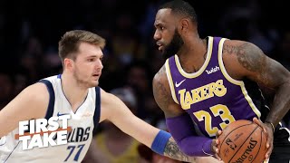 Are the Mavericks the biggest threat to the Lakers in the West? | First Take