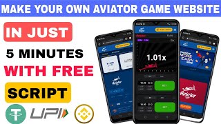 Make Aviator Game Betting Website With Admin Panel Using Aviator Free Php Script #aviator