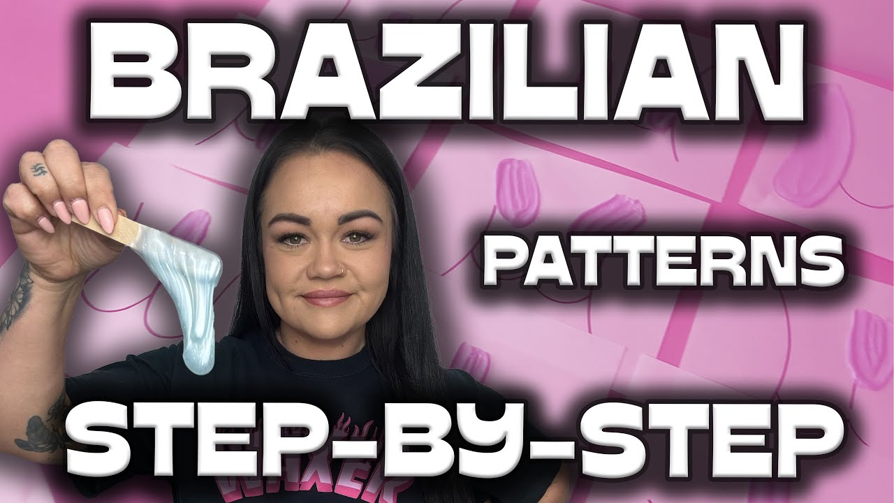 Brazil Week Pattern Brazilian Wax Patterns: Cut Your Time in Half - YouTube