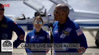 Live - Watch-along | NASA's Artemis II Crew Arrives for Launch | 27th March 2026