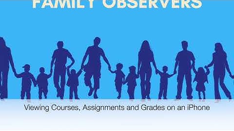 Canvas Observer   Viewing Courses on the iPhone App eng 1