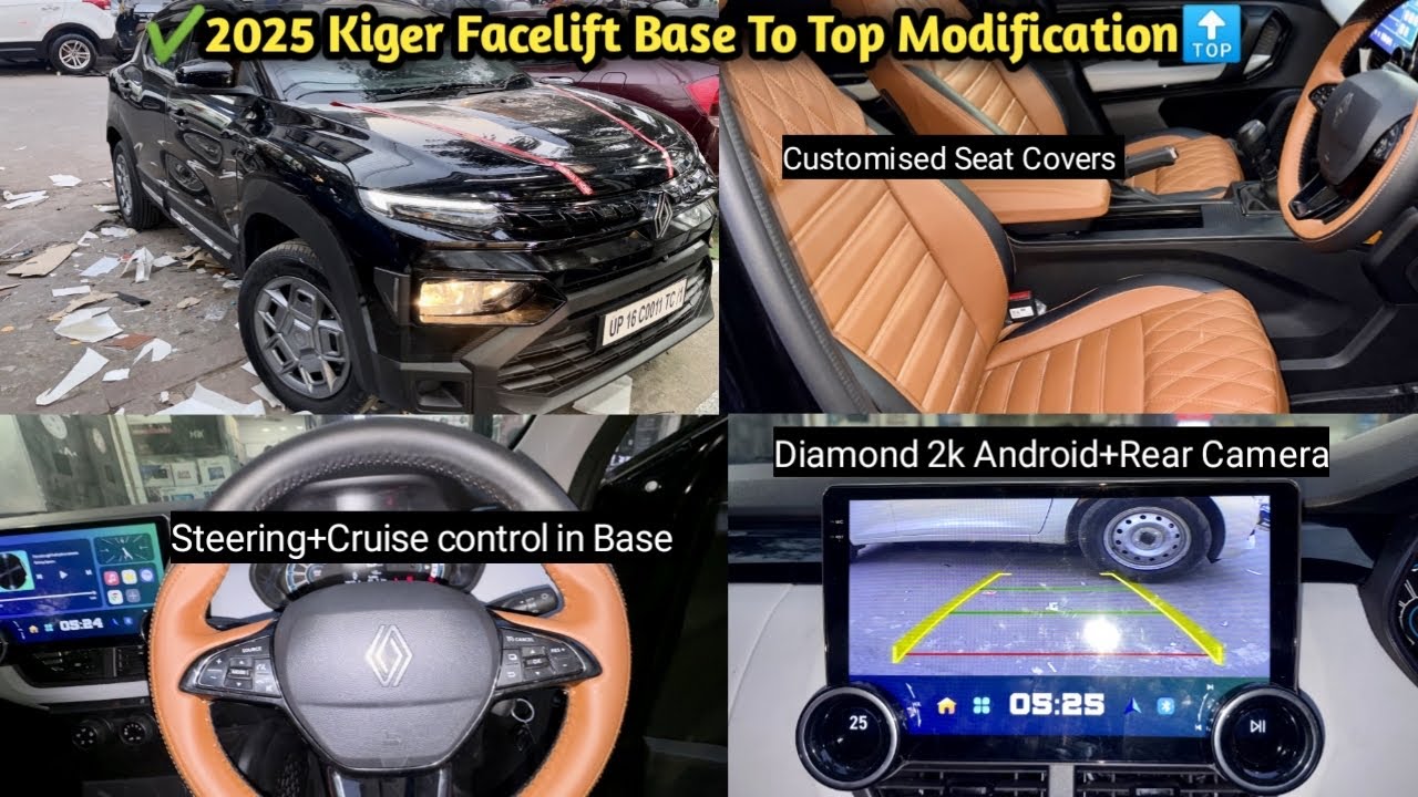 ✅ 2025 Renault Kiger Facelift Rxe Modified✅ Kiger Facelift✅ Kiger Modified✅ Kiger base to Top 