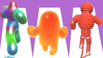 BLOB RUNNER 3D vs JOIN BLOB CLASH 3D vs ROPE-MAN RUN