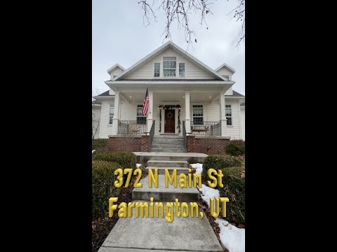 374 N Main St, Farmington, UT home video tour